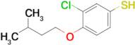 3-Chloro-4-iso-pentoxythiophenol