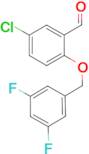 3-Chloro-6-(3',5'-difluorobenzyloxy)benzaldehyde