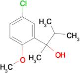 2-(3-Chloro-6-methoxyphenyl)-3-methyl-butan-2-ol