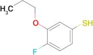 4-Fluoro-3-n-propoxythiophenol
