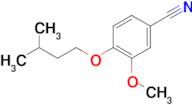 3-Methoxy-4-iso-pentoxybenzonitrile