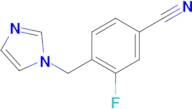 1-(4-Cyano-2-fluorobenzyl)imidazole