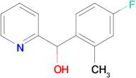 4-Fluoro-2-methylphenyl-(2-pyridyl)methanol