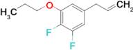 3-(4,5-Difluoro-3-n-propoxyphenyl)-1-propene