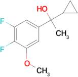 1-(3,4-Difluoro-5-methoxyphenyl)-1-cyclopropyl ethanol