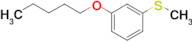 Methyl 3-n-pentoxyphenyl sulfide