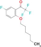 2'-n-Hexyloxy-2,2,2,5'-tetrafluoroacetophenone