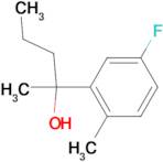2-(3-Fluoro-6-methylphenyl)-2-pentanol