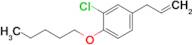 3-(3-Chloro-4-n-pentoxyphenyl)-1-propene