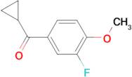 Cyclopropyl 3-fluoro-4-methoxyphenyl ketone