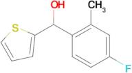 4-Fluoro-2-methylphenyl-(2-thienyl)methanol