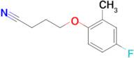 4-(4-Fluoro-2-methyl-phenoxy)butanenitrile