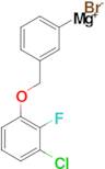 3-[(3'-Chloro-2'-fluorophenoxy)methyl]phenylmagnesium bromide, 0.25M 2-MeTHF