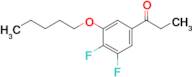 4',5'-Difluoro-3'-pentoxypropiophenone
