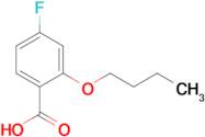 2-n-Butoxy-4-fluorobenzoic acid