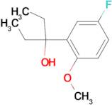 3-(3-Fluoro-6-methoxyphenyl)-3-pentanol