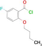 2-n-Butoxy-5-fluorobenzoyl chloride