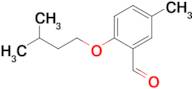 5-Methyl-2-iso-pentoxybenzaldehyde