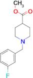 Methyl 1-[(3-fluorophenyl)methyl]piperidine-4-carboxylate