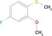 4-Fluoro-2-methoxyphenyl methyl sulfide