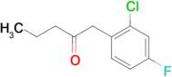 1-(2-Chloro-4-fluorophenyl)pentan-2-one