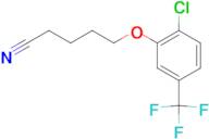 5-[2-Chloro-5-(trifluoromethyl)-phenoxy]pentanenitrile