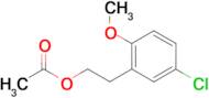 3-Chloro-6-methoxyphenethyl acetate