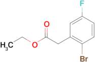 (2-Bromo-5-fluorophenyl)acetic acid ethyl ester