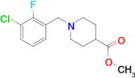 Methyl 1-[(3-chloro-2-fluorophenyl)methyl]piperidine-4-carboxylate