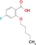 4-Fluoro-2-n-pentoxybenzoic acid