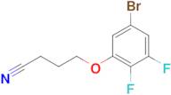 4-(3-Bromo-5,6-difluoro-phenoxy)butanenitrile