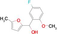 3-Fluoro-6-methoxyphenyl-(5-methyl-2-furyl)methanol