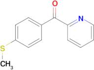 2-((4-Methylthio)benzoyl)pyridine