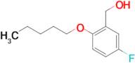 5-Fluoro-2-n-pentoxybenzyl alcohol