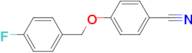 4-[(4-Fluorophenyl)methoxy]benzonitrile
