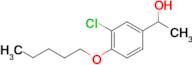 1-(3-Chloro-4-n-pentoxyphenyl)ethanol