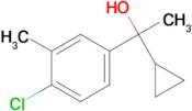 1-(4-Chloro-3-methylphenyl)-1-cyclopropylethanol