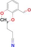 4-(2-Formyl-6-methoxyphenoxy)butanenitrile