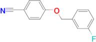 4-[(3-Fluorophenyl)methoxy]benzonitrile