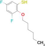 3,5-Difluoro-2-n-hexyloxythiophenol