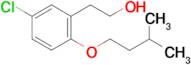 3-Chloro-6-iso-pentoxyphenethyl alcohol