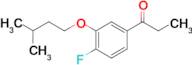 4'-Fluoro-3'-iso-pentoxypropiophenone