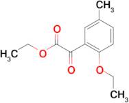 Ethyl 2-ethoxy-5-methylbenzoylformate