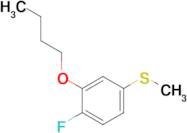 3-n-Butoxy-4-fluorophenyl methyl sulfide