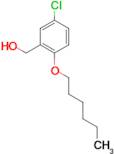 3-Chloro-6-n-hexyloxybenzyl alcohol