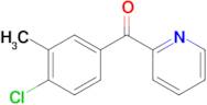 2-(4-Chloro-3-methylbenzoyl)pyridine