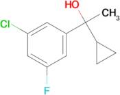 1-(3-Chloro-5-fluorophenyl)-1-cyclopropylethanol