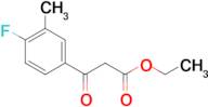 Ethyl (4-fluoro-3-methylbenzoyl)acetate