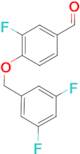 3-Fluoro-4-(3',5'-difluorobenzyloxy)benzaldehyde