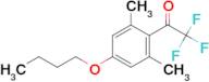 4'-n-Butoxy-2',6'-dimethyl-2,2,2-trifluoroacetophenone